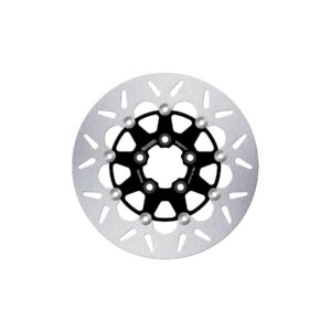 Disc Round DF FLV Floating Brake Disc 5-Hole Black Rear