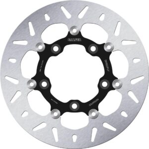 Disc Round DF FLV Floating Brake Disc 5-Hole Black Rear