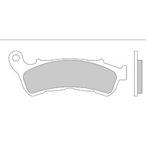 Semi Metallic Compound G1054 Brake Pad Organic Front