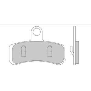 Sintered G1370 Brake Pads Sinter Front