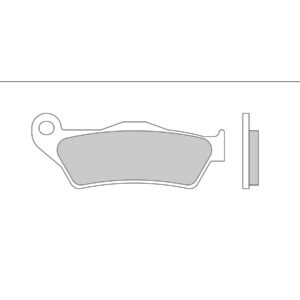 Semi Metallic Compound G1054 Brake Pad Organic Rear