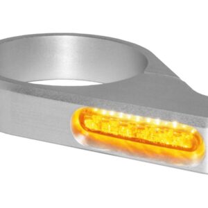ZC-Line Classic LED Turn Signal Silver Anodized Clear LED