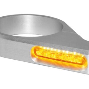 ZC-Line Classic LED Turn Signal Silver Anodized Clear LED