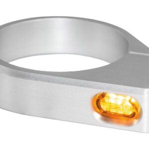 ZC-Line Micro LED Turn Signal Silver Anodized Smoke LED