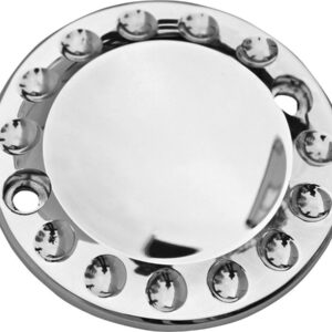 Drilled Point Cover 2-hole Aluminium Polished