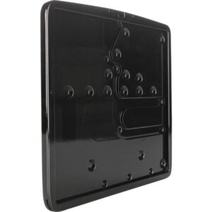 Inside License Plate Base Plate Austrian Size 200x170mm Black