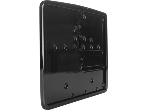Inside License Plate Base Plate Austrian Size 200x170mm Black