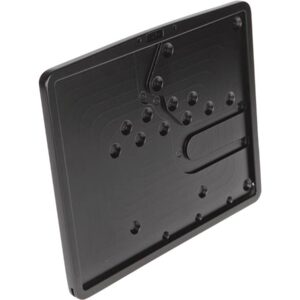 Inside License Plate Base Plate Austrian Size 200x170mm Black Satin