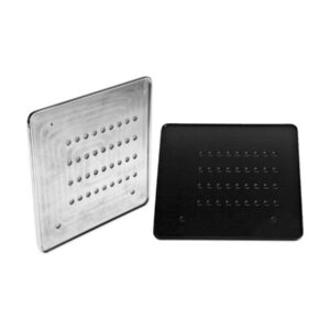 Inside License Plate Base Plate German Size (80ccm) 240x135mm Black