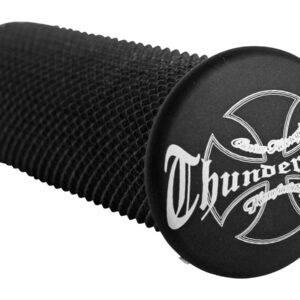 TB Logo Base Grip and Footpeg Toppers Black