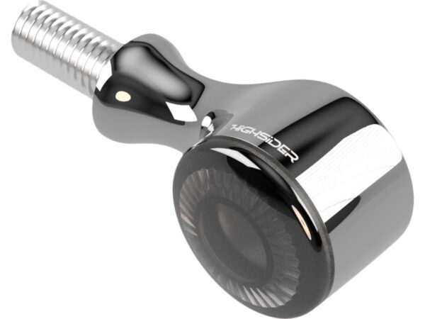Apollo Classic LED Turn Signal/Position Light Smoke Lens Chrome Smoke LED