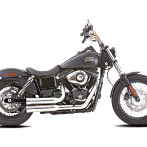 Double Groove 2 in 2 Exhaust System Polished