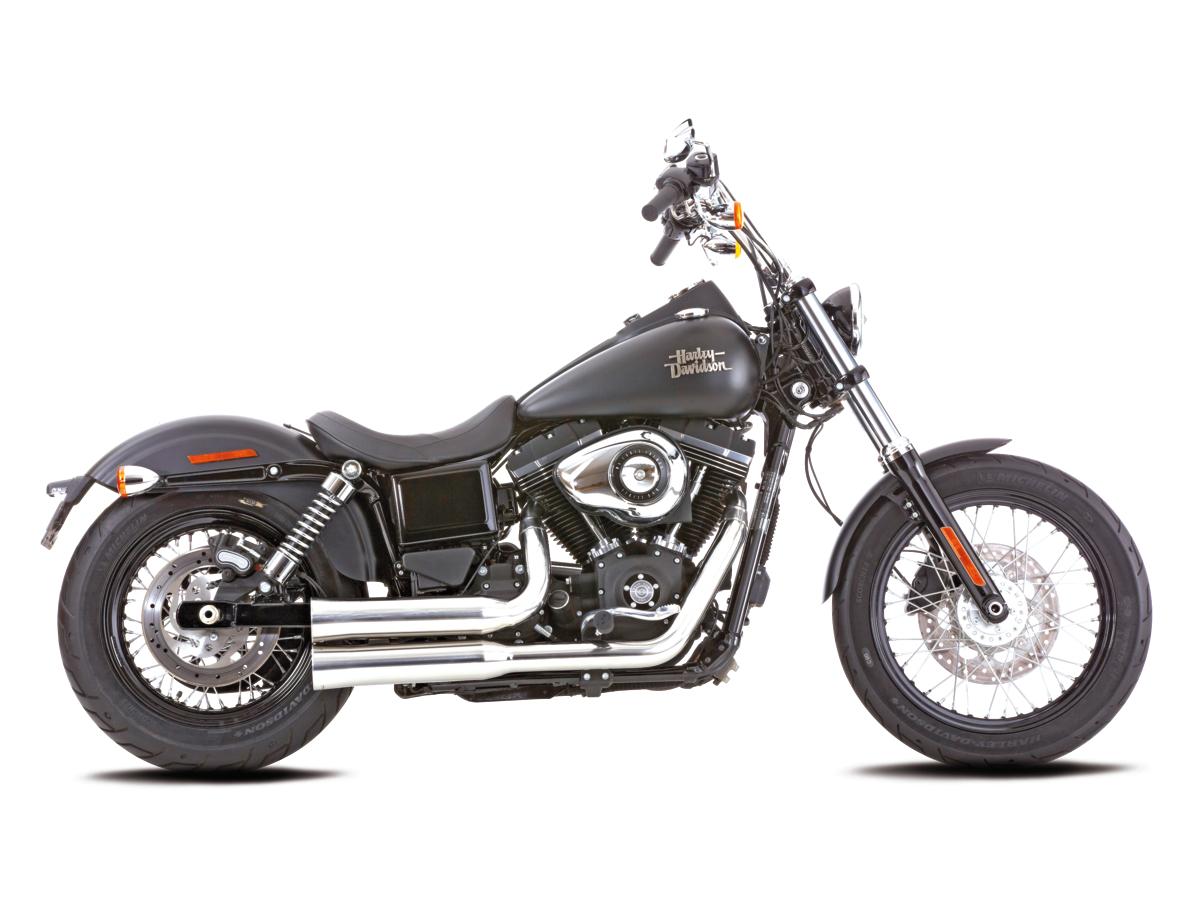 Double Groove 2 in 2 Exhaust System Polished