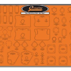 Gasket Board for 1984-99 Evo Big-Twin Gasket Board