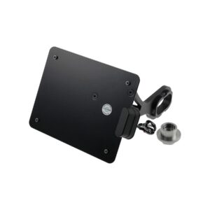 Sidemount License Plate Bracket Kit France 210 x 130 mm Black Powder Coated