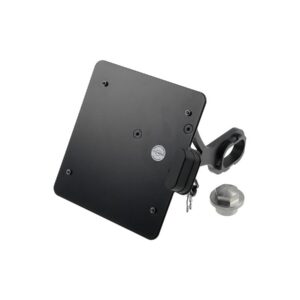 Sidemount License Plate Bracket Kit Netherlands 210 x 140 mm Black Powder Coated