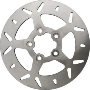 Round Disc DF V Brake Rotor 5-Hole Stainless Steel 10" Rear