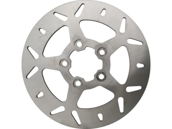Round Disc DF V Brake Rotor 5-Hole Stainless Steel 10" Rear