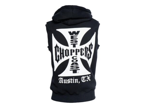 Iron Cross Sleeveless Hoodie — изображение 2