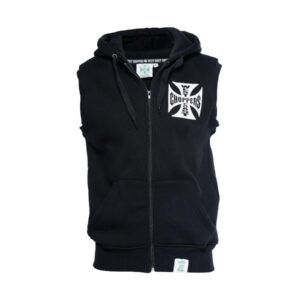 Iron Cross Sleeveless Hoodie