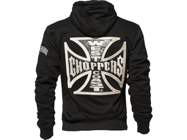 Cross Panel Zip Hoodie — изображение 2