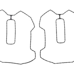Lower Rocker Gaskets Pair 1