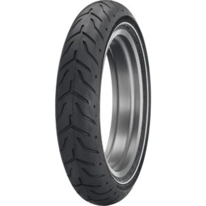 D408 Elite Tire 130/80 B-17 65H TL Single White Line