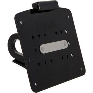 Short License Plate Side Mount Kit for Softail M8 Short, Swiss specification Black Anodized
