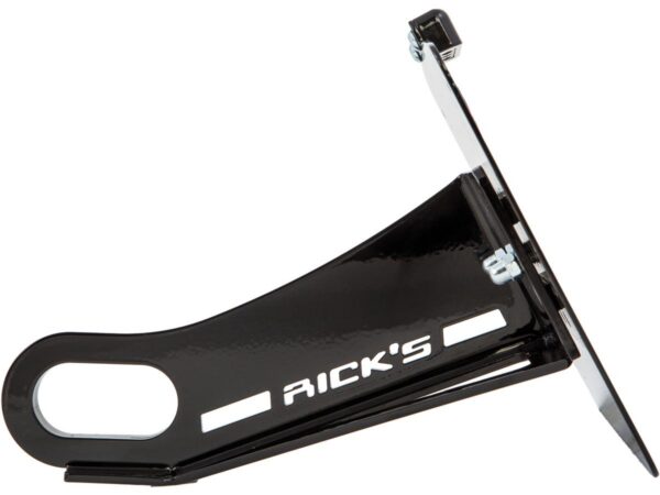 Long License Plate Side Mount Kit for Softail M8 Long, Austrian specification Gloss Black