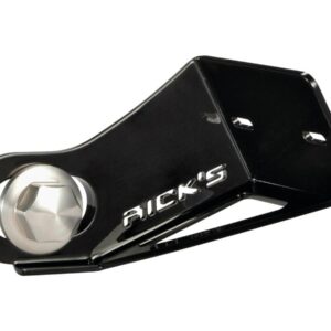 Side Mount License Plate Bracket Germany Satin Black Powder Coated