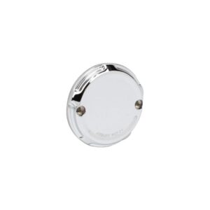 Beveled Point Cover 2-hole Chrome