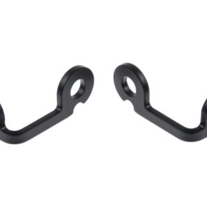 Front Turn Signal Bracket Black Powder Coated