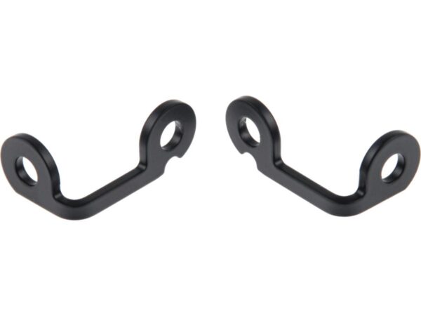 Front Turn Signal Bracket Black Powder Coated