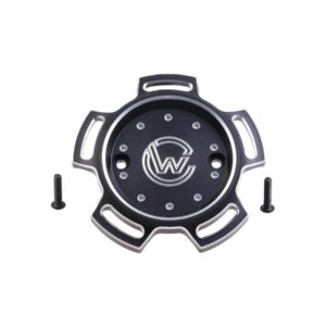 Point Cover 2-hole Black Anodized