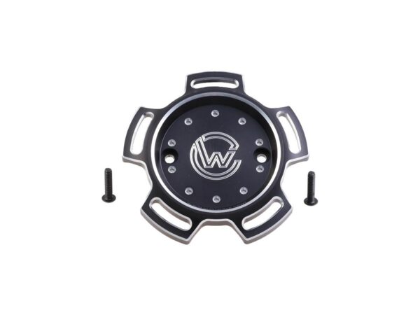 Point Cover 2-hole Black Anodized