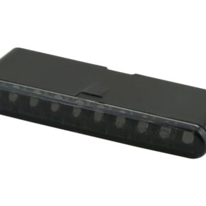 Stripe-Run LED Sequence Turn Signal Height(mm): 7 , Width(mm): 53,3 , Depth(mm): 18 Black Smoke LED