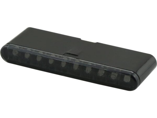 Stripe-Run LED Sequence Turn Signal Height(mm): 7 , Width(mm): 53,3 , Depth(mm): 18 Black Smoke LED