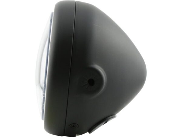 Pecos Type 7 5 3/4" Headlight Black Powder Coated LED — изображение 2