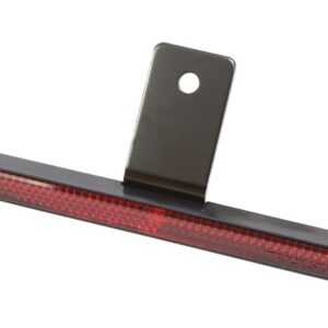 Slim Rectangular Reflector with Mounting Bracket Red
