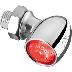 Atto® RB LED Taillight Horizontal mount, Clear Lens Chrome Clear LED