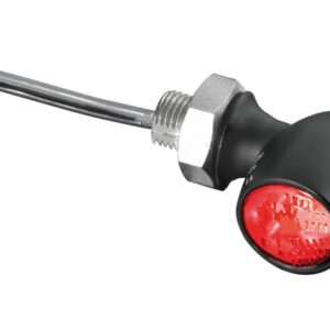 Atto® RB Dark LED Taillight Tinted lens, Vertical mount Black Dark Tinted LED