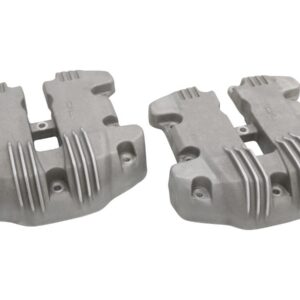 Ribbed Rocker Box Cover Semi Polished