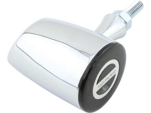 Rocket Classic LED Turn Signal/Position Light Chrome Smoke LED