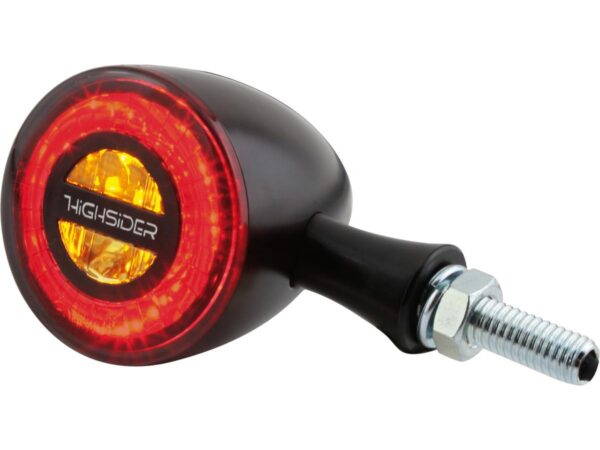 Rocket Bullet LED Turn Signal/Taillight/Brake Light Black Smoke LED — изображение 2