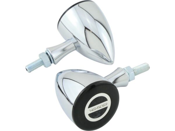 Rocket Bullet LED Turn Signal/Taillight/Brake Light Chrome Smoke LED — изображение 2
