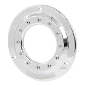 Porthole Derby Cover 3-hole Aluminium Polished