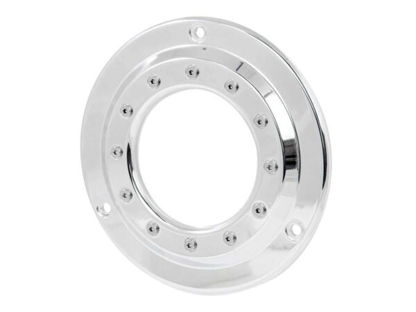 Porthole Derby Cover 3-hole Aluminium Polished