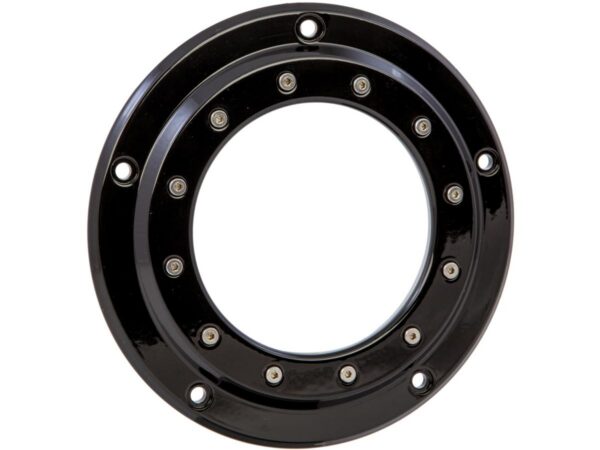 Porthole Derby Cover 5-hole Gloss Black