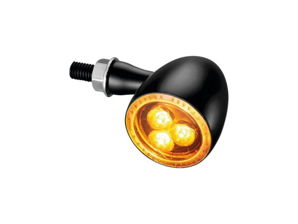 Bullet 1000 Dark LED Turn Signal Black Tinted LED — изображение 2