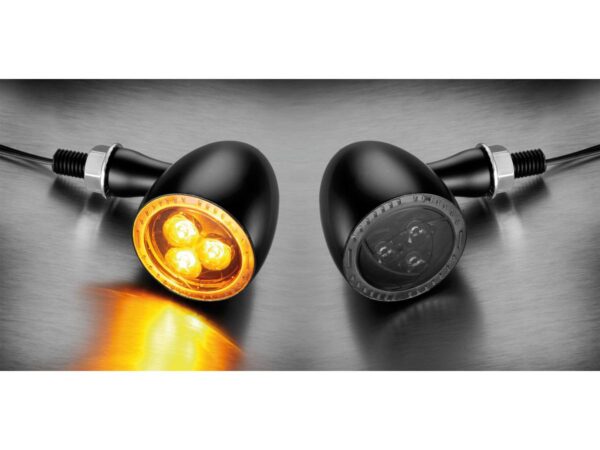 Bullet 1000 Dark LED Turn Signal Black Tinted LED — изображение 3